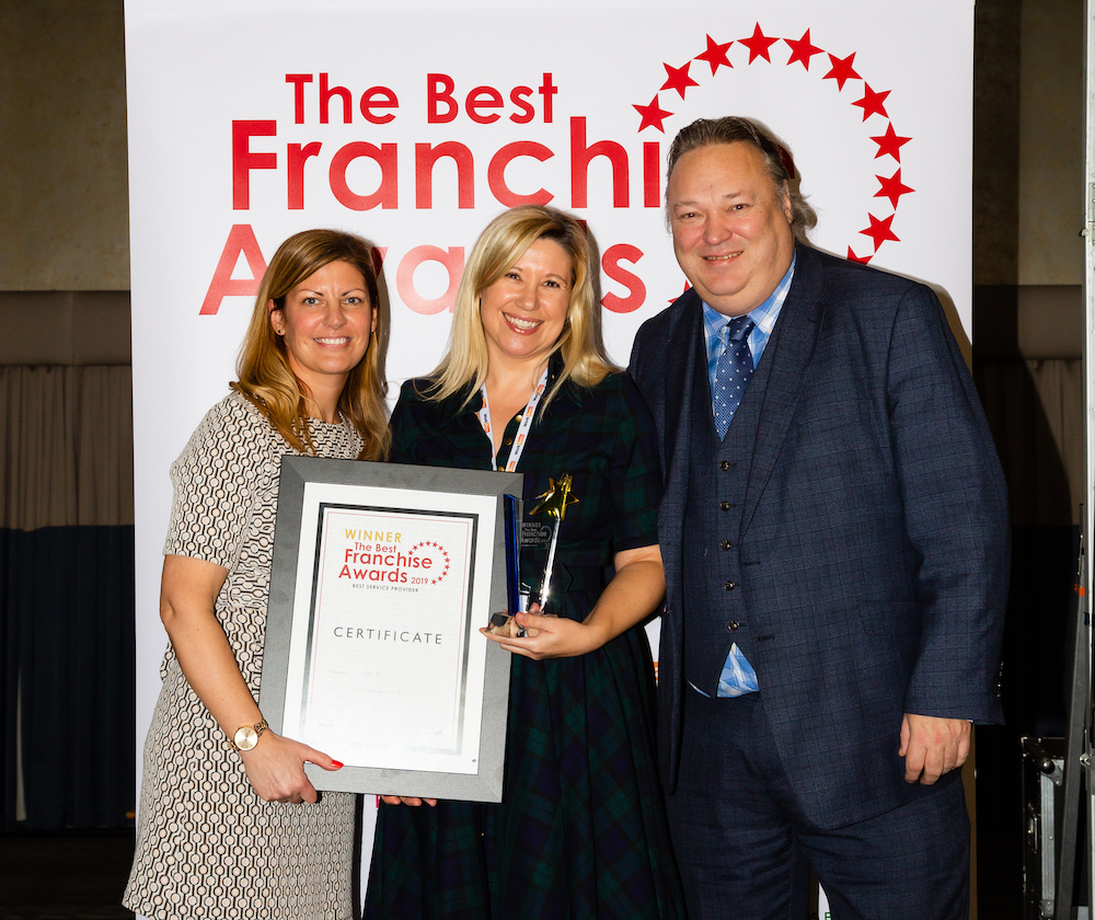 Rev PR is Best Service Provider at Best Franchise Awards