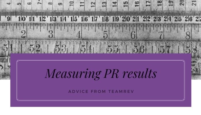 Measuring PR results