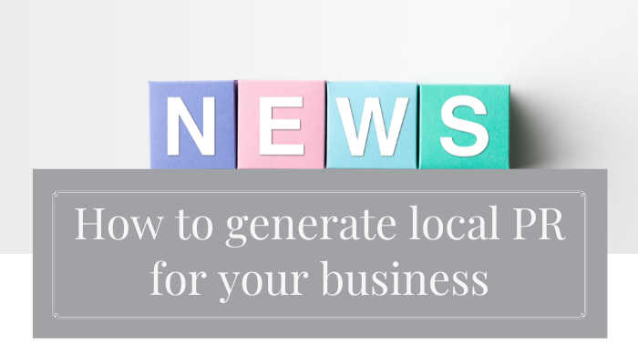 How to generate local PR